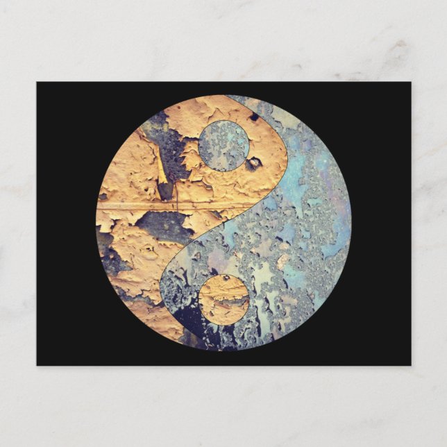 Decay Yin Yang Postcard (Front)