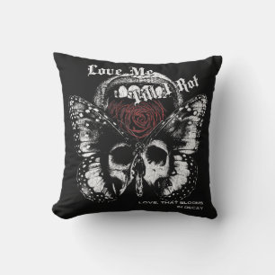 Decaying Love - Gothic Streetwear Design Cushion