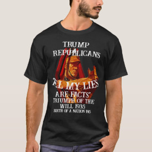 Deceased Trump Dead Obituary Funeral Program WH T-Shirt