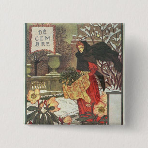 December 15 Cm Square Badge