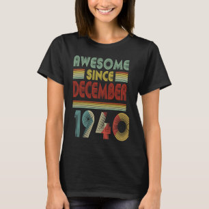 DECEMBER 1940 T  79 Years Old 79th Birthday Decora T-Shirt