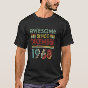 December 1968 51 Years Old 51st Birthday Decorati T-Shirt