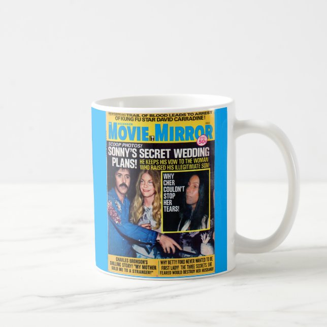 December 1974 Movie Mirror cover Coffee Mug (Right)