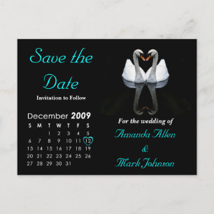 December 2009 Save the Date, Wedding Announcement