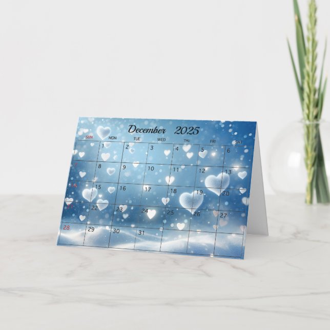 December 2025 Christmas Month Card (Front)