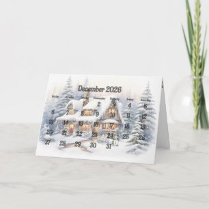 December 2025 Christmas Month Card