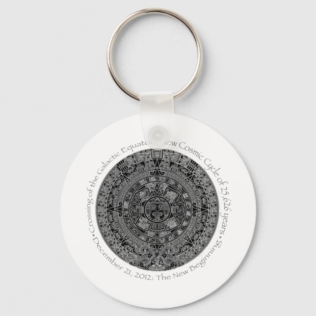 December 21, 2012 Mayan Calendar commemorative Key Ring (Front)