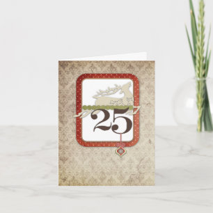December 25 Note Card