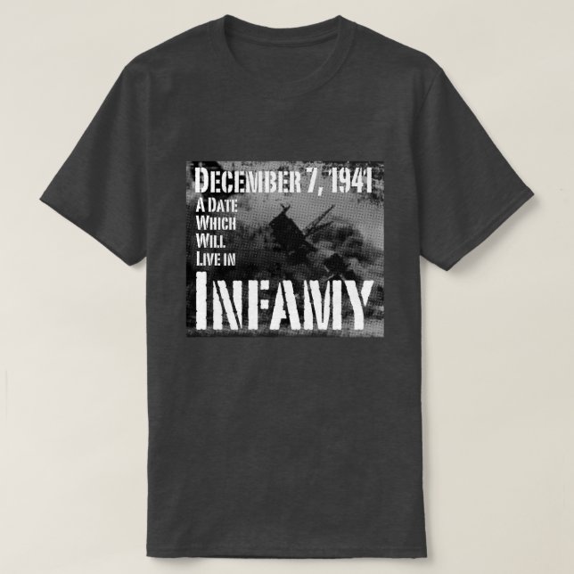 December 7, 1941 Pearl Harbour T-Shirt (Design Front)