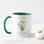 December Birth Month Flower Narcissus Birthday Gif Mug<br><div class="desc">December Birth Month Flower Narcissus Birthday Gift Coffee mug. Personalise it with your message.</div>