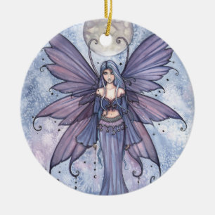 December Blue Fairy Ornament