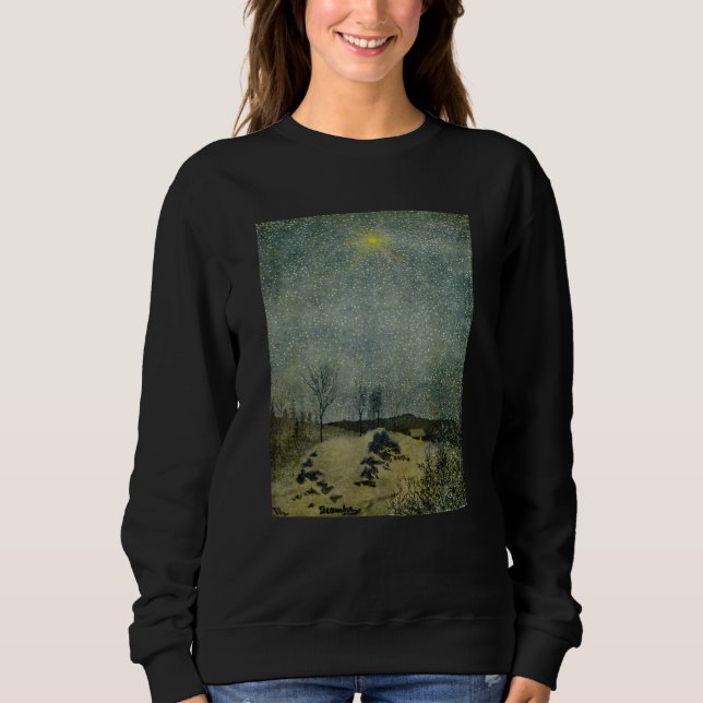 December by Theodor Kittelsen Sweatshirt (Front)