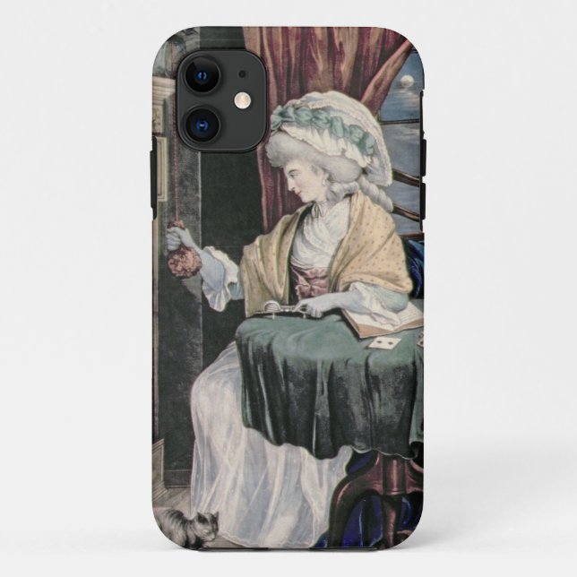 December, c.1790 (w/c on paper) Case-Mate iPhone case (Back)