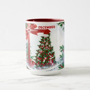 December Christmas Coffee Mug