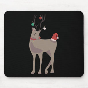 [december] Christmas Reindeer (12 Month Calendar C Mouse Pad