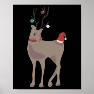 [december] Christmas Reindeer (12 Month Calendar C Poster