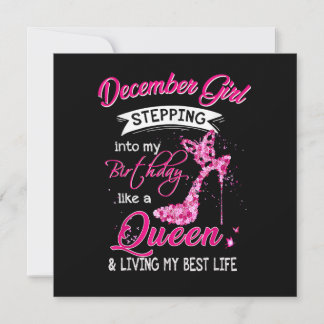 December Girl Stepping into My Birthday Like a Que Invitation