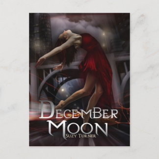 December Moon Postcard