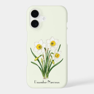 December Narcissus Flowers Phone Case