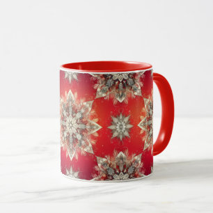 December Snowflakes  Mug