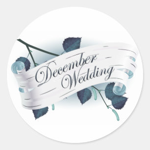 December Wedding Seal : leaves of the season :