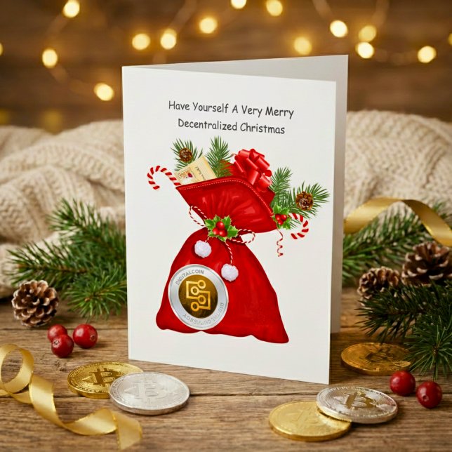 Decentralised Cryptocurrency Christmas Card (Decentralized Cryptocurrency Christmas Card)