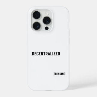 Decentralised Thinking Phone Case for Minimalist