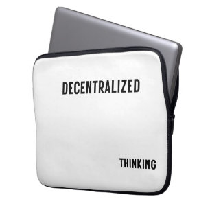 Decentralised Thinking Protective Laptop Sleeve