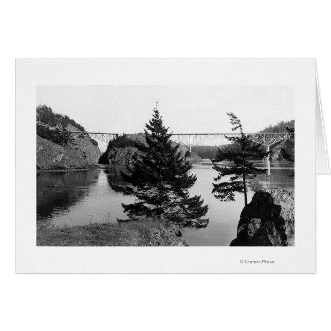 Deception Pass Bridge, Washington View Photograp 2 (Front Horizontal)