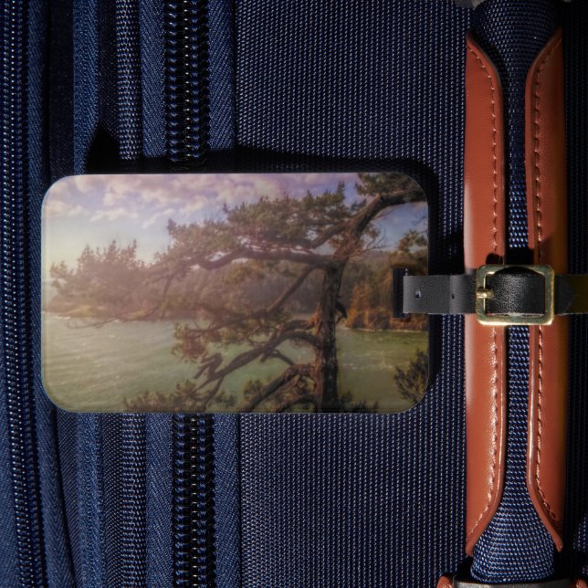 Deception Pass View Luggage Tag (Front Insitu 4)