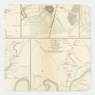 Decherd, Manchester, Tullahoma, Jasper Square Sticker
