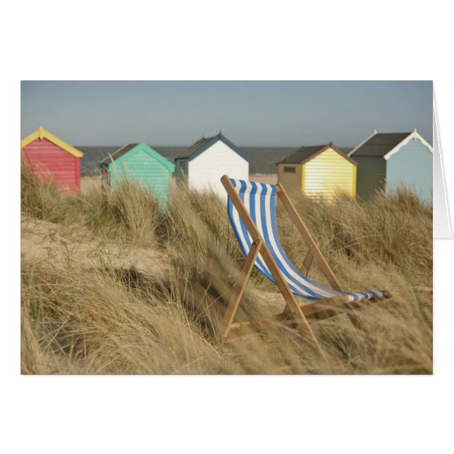 Deck Chair And Beach Huts | Southwold, Suffolk (Front Horizontal)