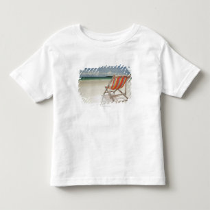 Deck Chair On The White Sand Of Samui Beach Toddler T-Shirt