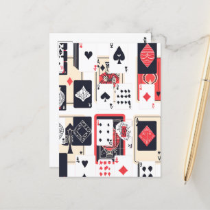 Deck of Cards   Abstract Modern