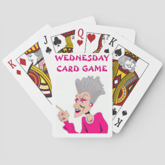 DECK OF PLAYING CARD -WEDNESDAY