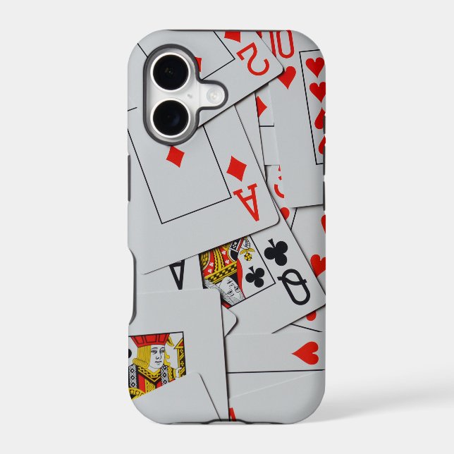 Deck Of Scattered Cards, iPhone / iPad case (Back)