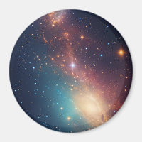 "Deck Out Your Car with Our Galaxy Magnets"