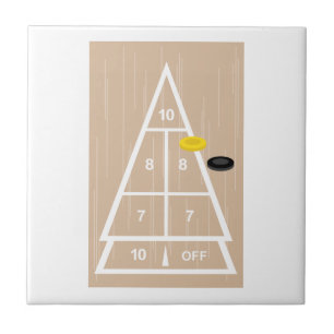 Deck Shuffleboard Ceramic Tile
