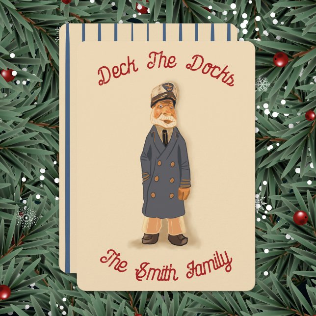 Deck The Docks Christmas Card (Creator Uploaded)