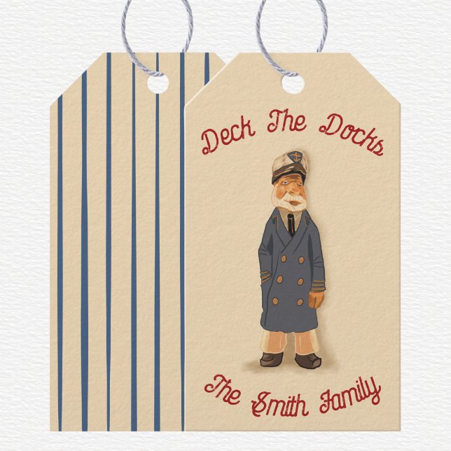 Deck The Docks Christmas  Gift Tags (Creator Uploaded)
