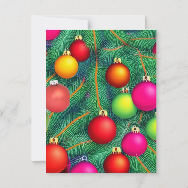 Deck the Halls Card (Front)