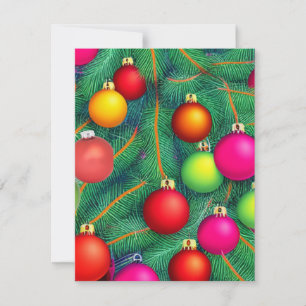 Deck the Halls Card
