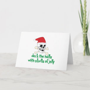 Deck The Halls Card