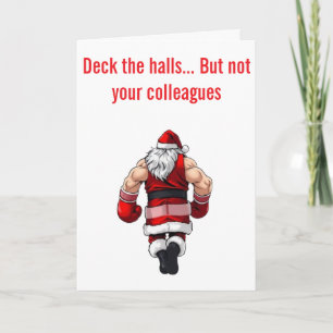 Deck The halls Card