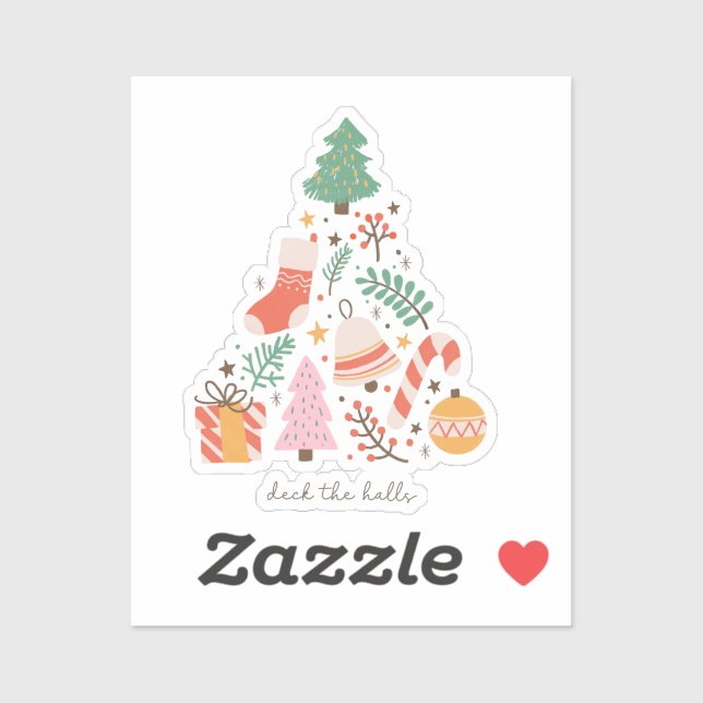 Deck The Halls Christmas Tree  (Sheet)
