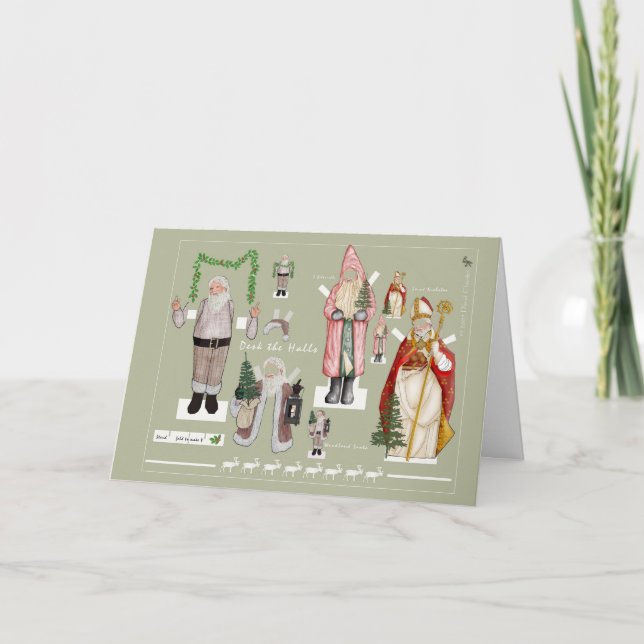 Deck the Halls Holiday Card (Front)