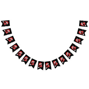 Deck The Halls Snow Collection Bunting Banner