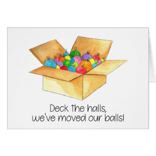 Deck the halls, we've moved our balls!