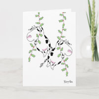 DECK THE HALLS WITH COWS AND HOLLY by Boynton