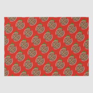 Deck the Halls with Pickleballs Festive Christmas Tissue Paper